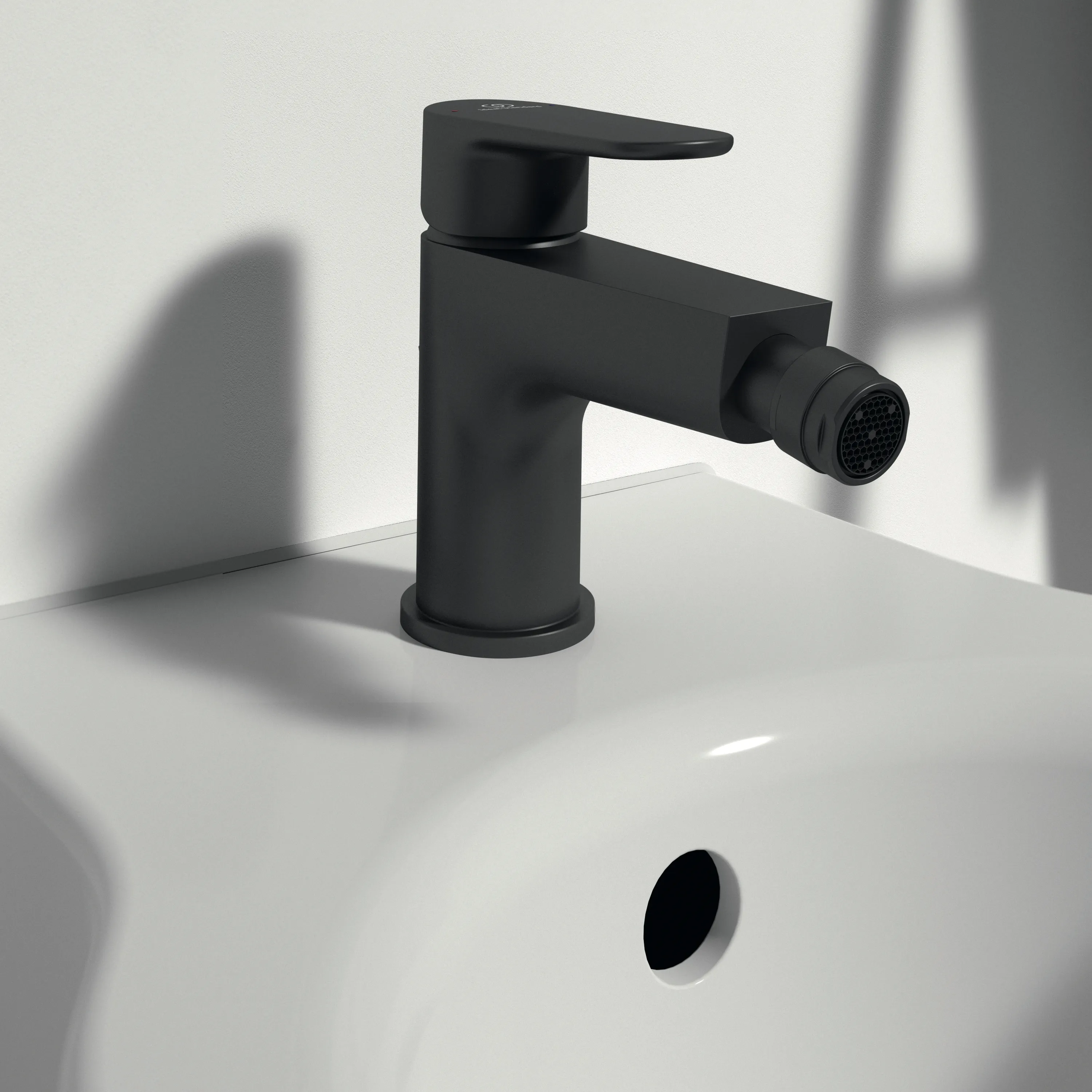 Ideal Standard Bidetarmatur Cerafine O, Ausladung 127mm, Silk Black