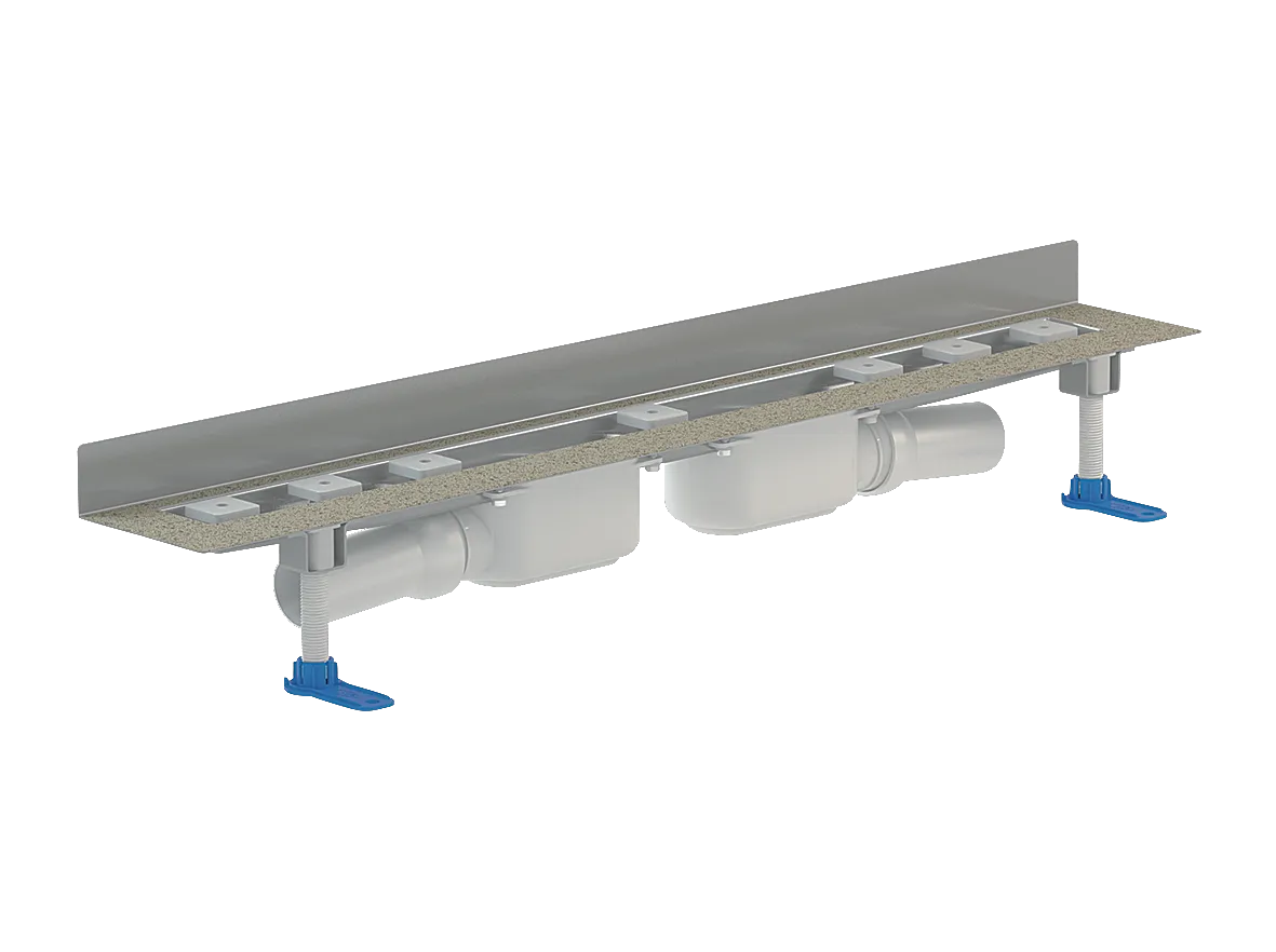 Duschrinne CeraLine Plan W Duo 800 mm, DN 50