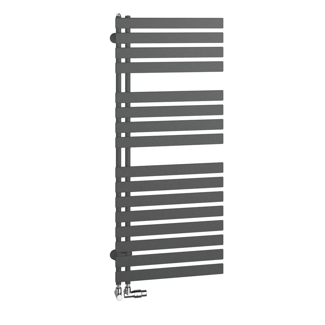 Kermi Design-Heizkörper „Credo® Half® flat“ 60 × 180 cm in Graphit Metallic