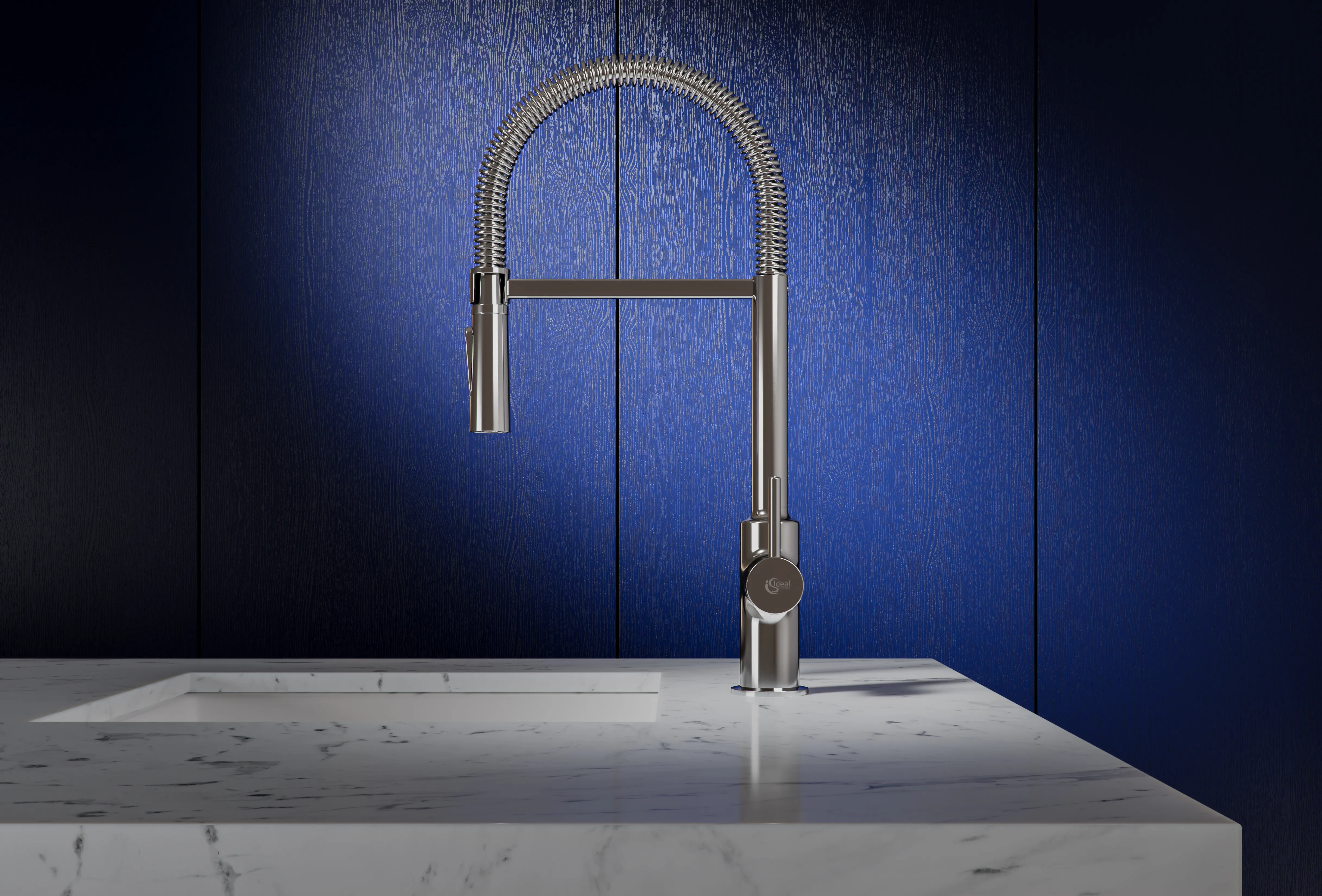 Küchenarmatur Ceralook, Semi-Profi, Ausl. mit Federarm und HB, Ausladung 215mm, Chrom Küchenarmatur Ceralook, Semi-Profi, Ausl. mit Federarm und HB, Ausladung 215mm, Chrom