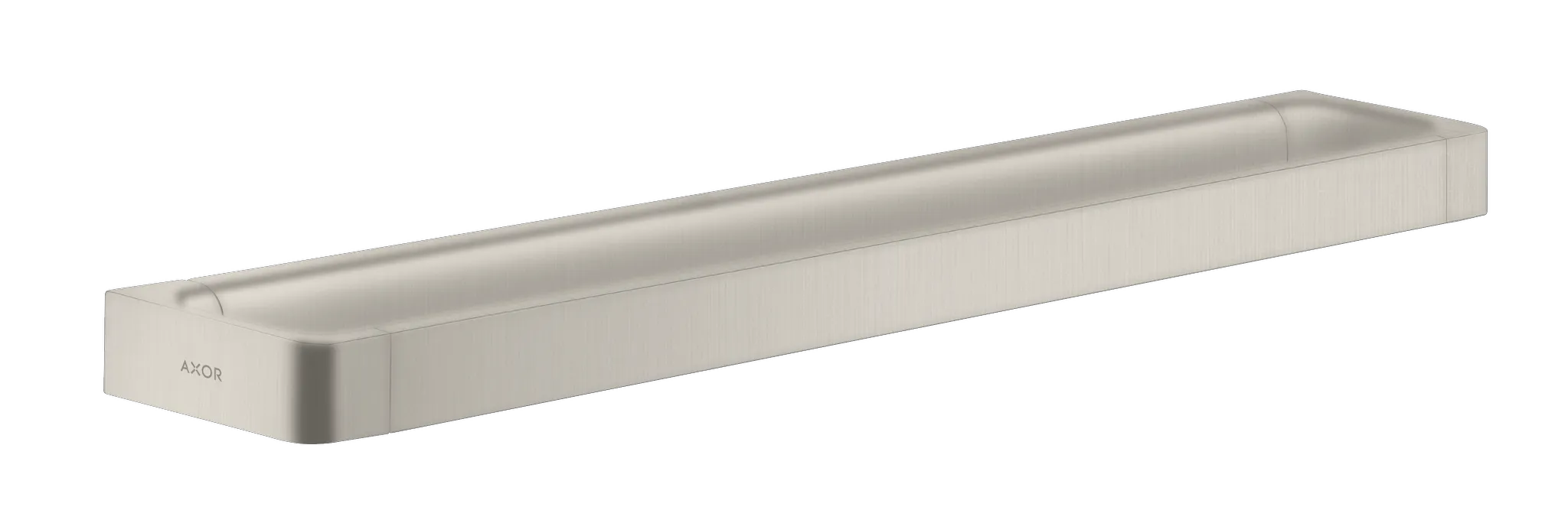 Hansgrohe AXOR Universal Softsquare Reling Badetuchhalter 600 mm, Edelstahl Optic