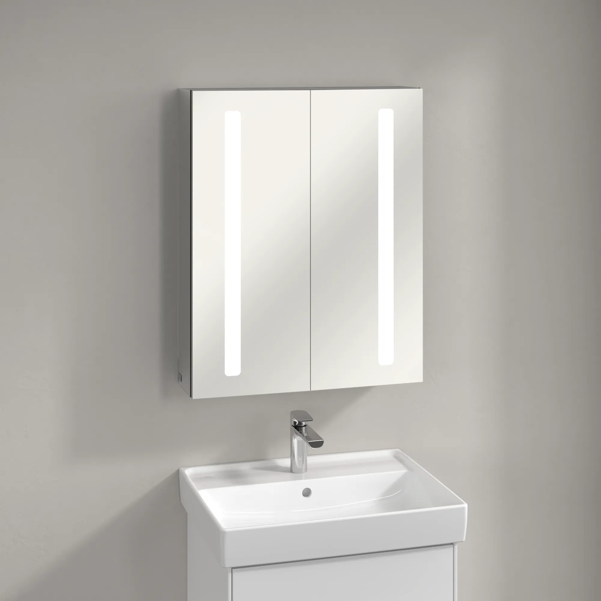 Villeroy & Boch Vorbau-Spiegelschrank „My View 14“ 600 × 750 × 173 mm in White Matt Villeroy & Boch Vorbau-Spiegelschrank „My View 14“ 600 × 750 × 173 mm in White Matt