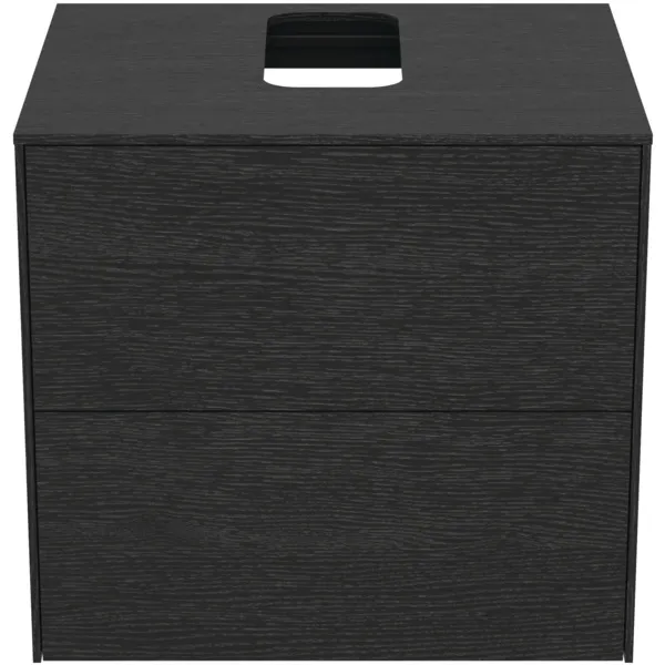 Ideal Standard Waschtischunterschrank „Conca“ 60,2 × 55 × 50,5 cm Eiche geflammt Furnier