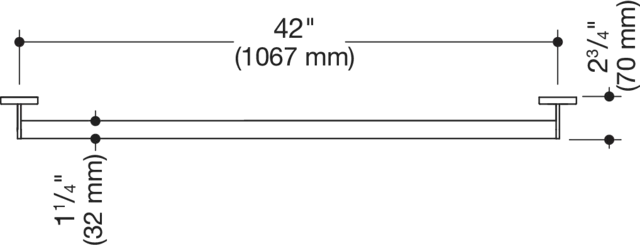 HEWI Haltegriff „System 900“ in Signalweiß matt HEWI Haltegriff „System 900“ in Signalweiß matt