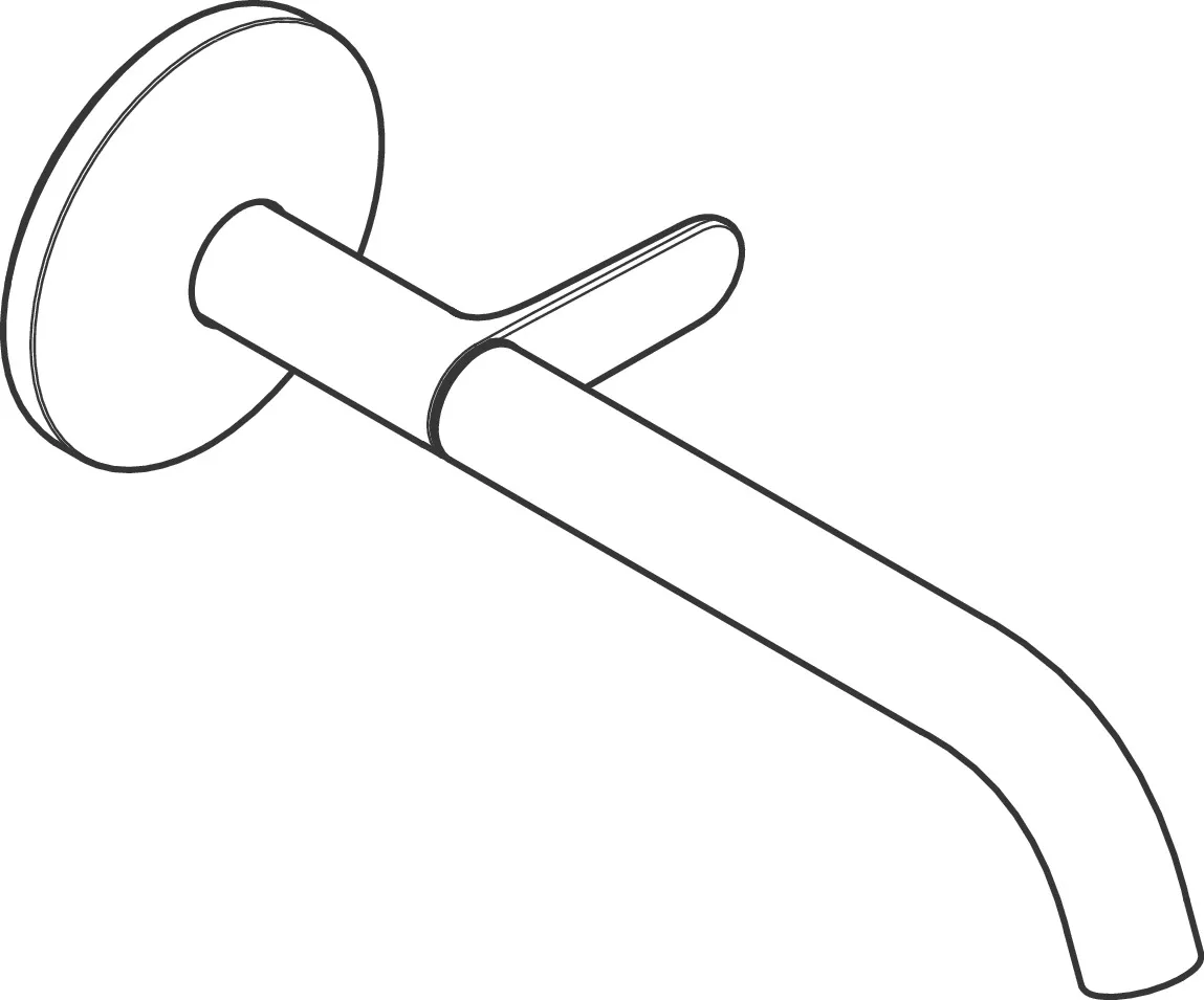 Hansgrohe AXOR One Waschtischmischer Unterputz für Wandmontage Select mit Auslauf 220 mm, Chrom Hansgrohe AXOR One Waschtischmischer Unterputz für Wandmontage Select mit Auslauf 220 mm, Chrom