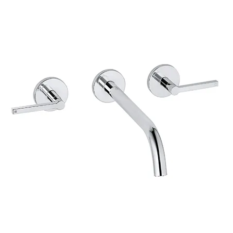 NOVA FONTE 3LochWaschtisch PURISTIC UPWandmontage 240 mm chrom NOVA FONTE 3LochWaschtisch PURISTIC UPWandmontage 240 mm chrom