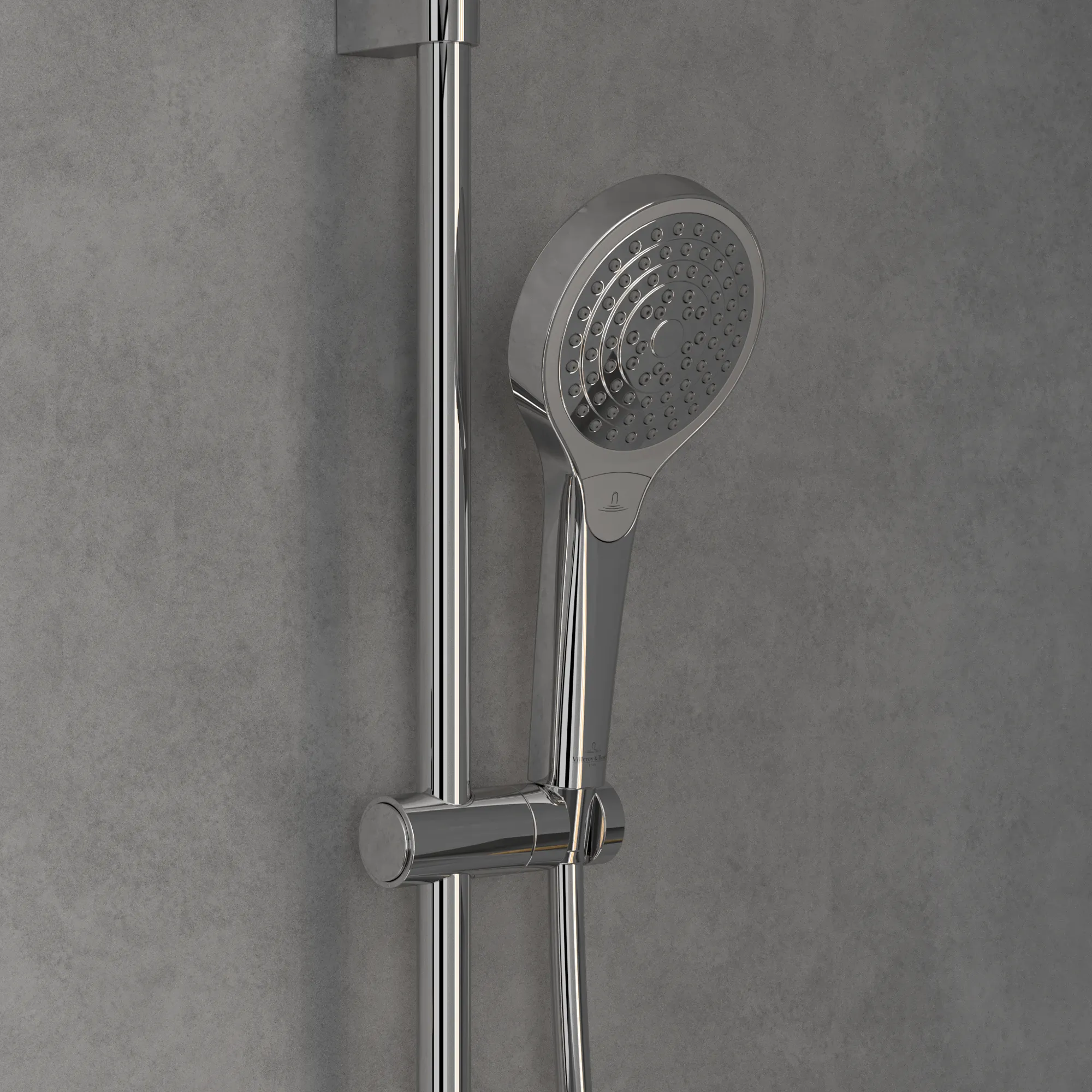 Villeroy & Boch Duschgarnitur „Verve Showers“ mit drei Strahlarten in chrom Villeroy & Boch Duschgarnitur „Verve Showers“ mit drei Strahlarten in chrom