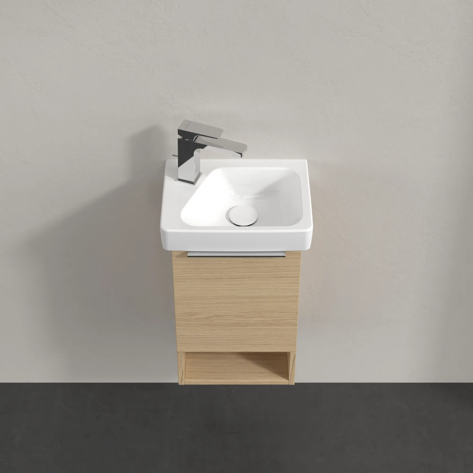 Villeroy & Boch Waschtischunterschrank „Architectura“ 310 × 520 mm Nordic Oak, Anschlag links Villeroy & Boch Waschtischunterschrank „Architectura“ 310 × 520 mm Nordic Oak, Anschlag links