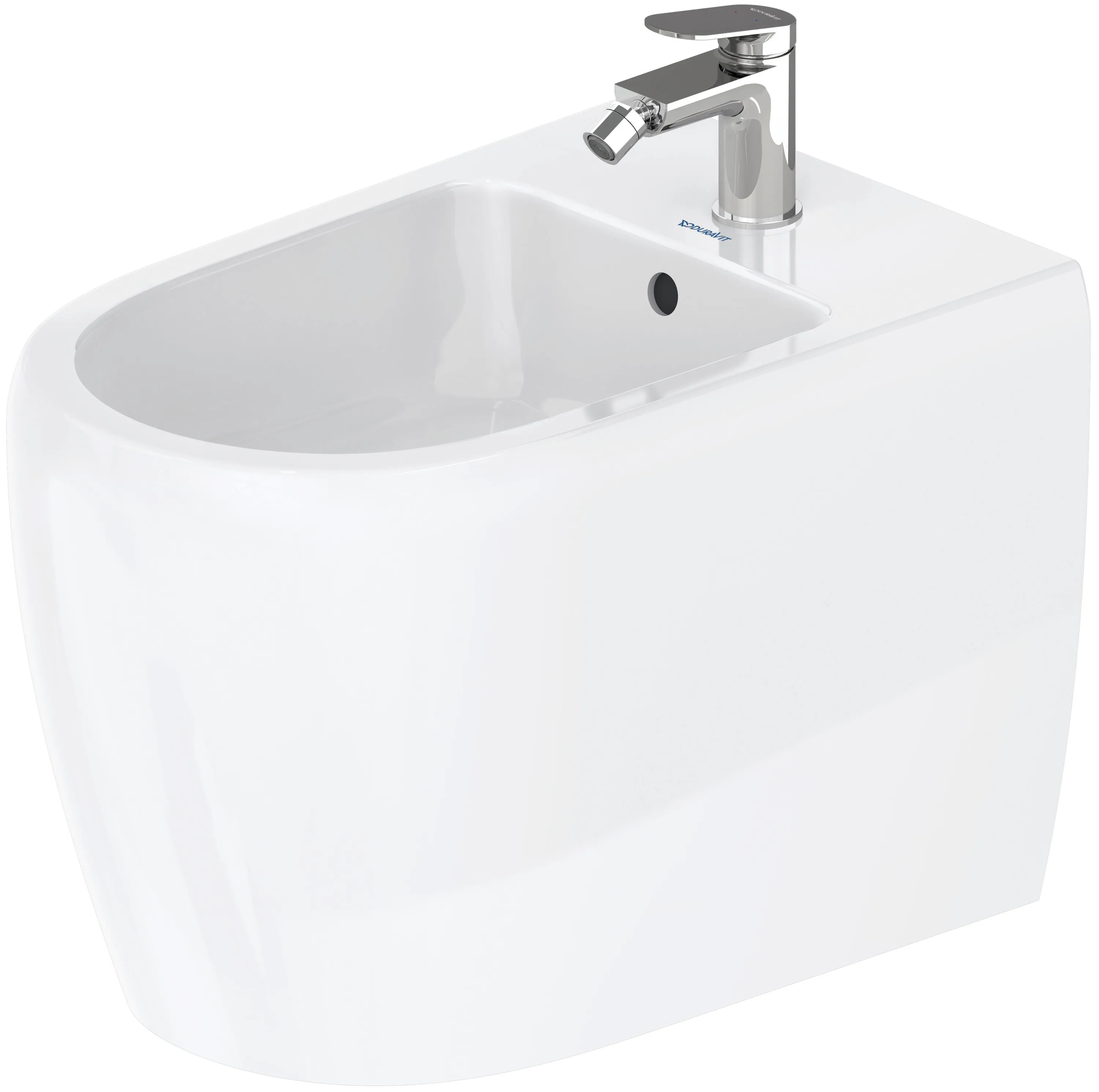 Duravit Stand-Bidet „Qatego“, Befestigung sichtbar 39 × 60 × 40 cm