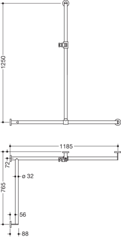 HEWI Haltegriff „System 900“