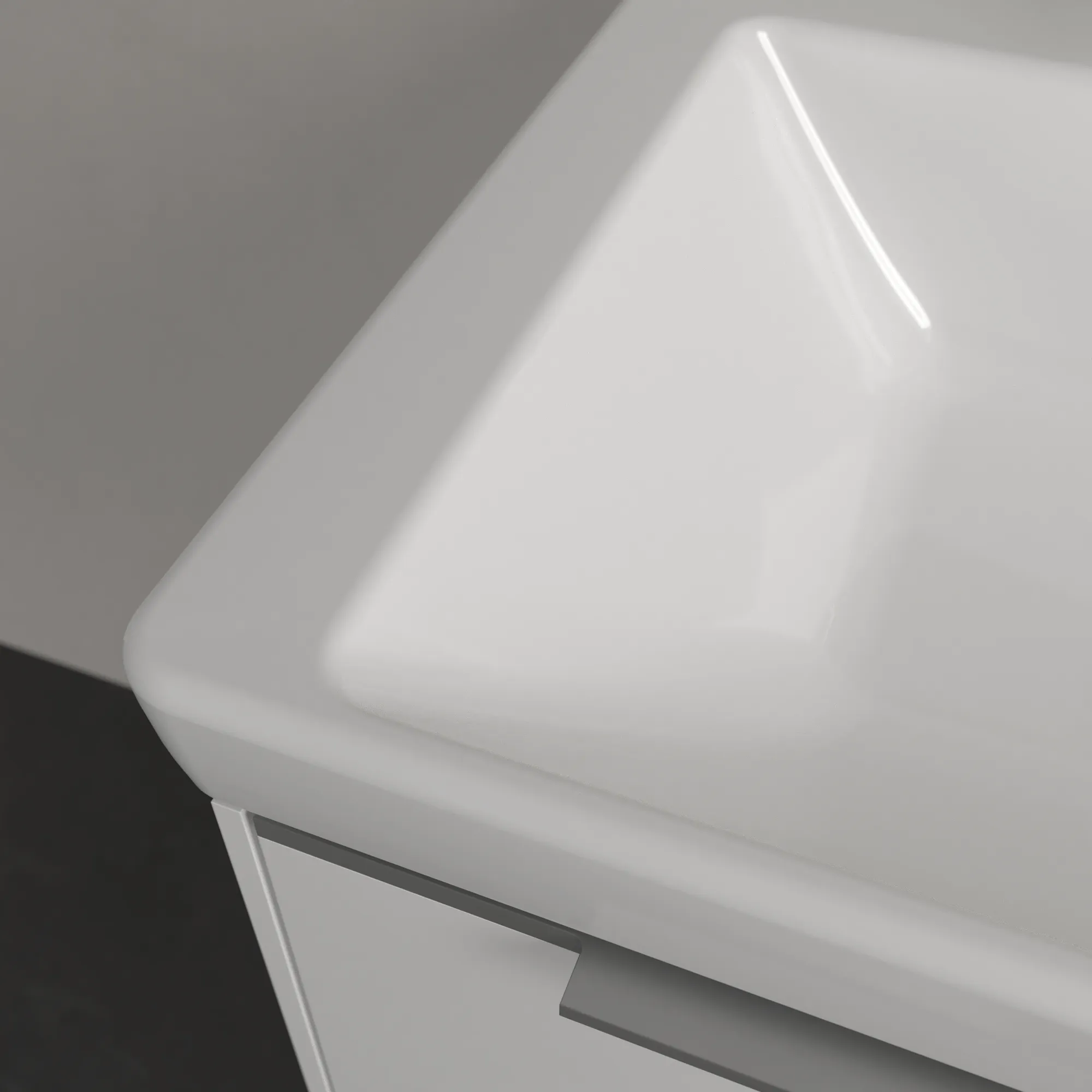 Villeroy & Boch Wandwaschtisch aus TitanCeram „Subway 3.0“ 600 × 470 × 165 mm, ohne Hahnlochbohrung, Hahnlochposition mittig in Weiß Alpin Villeroy & Boch Wandwaschtisch aus TitanCeram „Subway 3.0“ 600 × 470 × 165 mm, ohne Hahnlochbohrung, Hahnlochposition mittig in Weiß Alpin