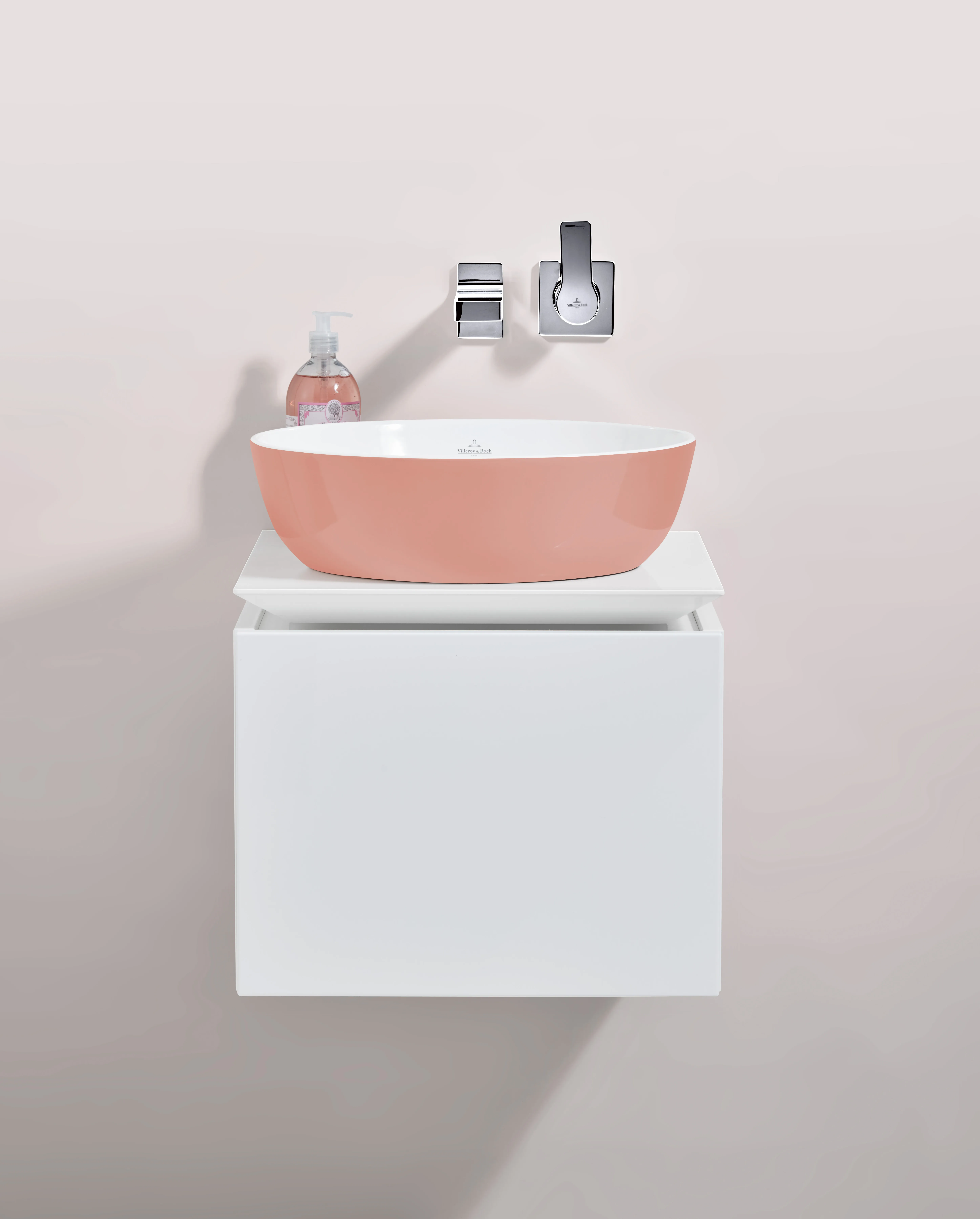 Villeroy & Boch Aufsatzwaschtisch aus TitanCeram „Artis“ ⌀ 430 mm in Powder