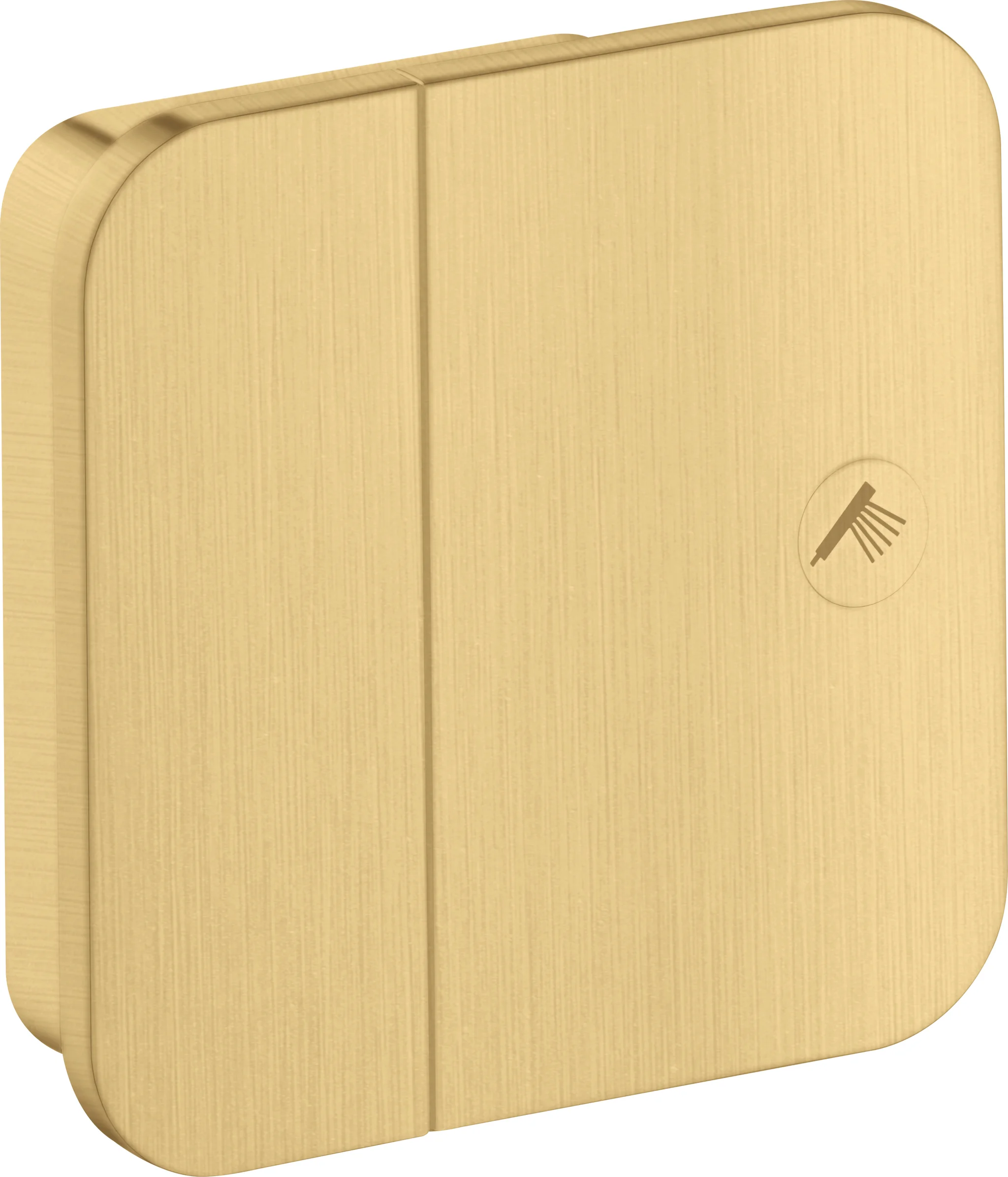 Hansgrohe AXOR One Absperrventil Unterputz Brushed Gold Optic, DN15, Metall Hansgrohe AXOR One Absperrventil Unterputz Brushed Gold Optic, DN15, Metall