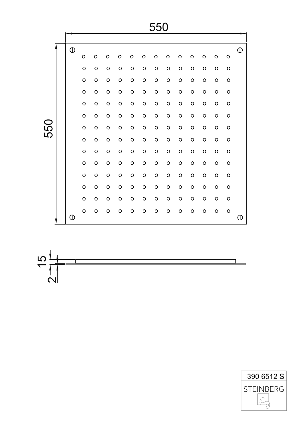 Steinberg Serie 390 Relax Rain Regenpaneel Steinberg Serie 390 Relax Rain Regenpaneel