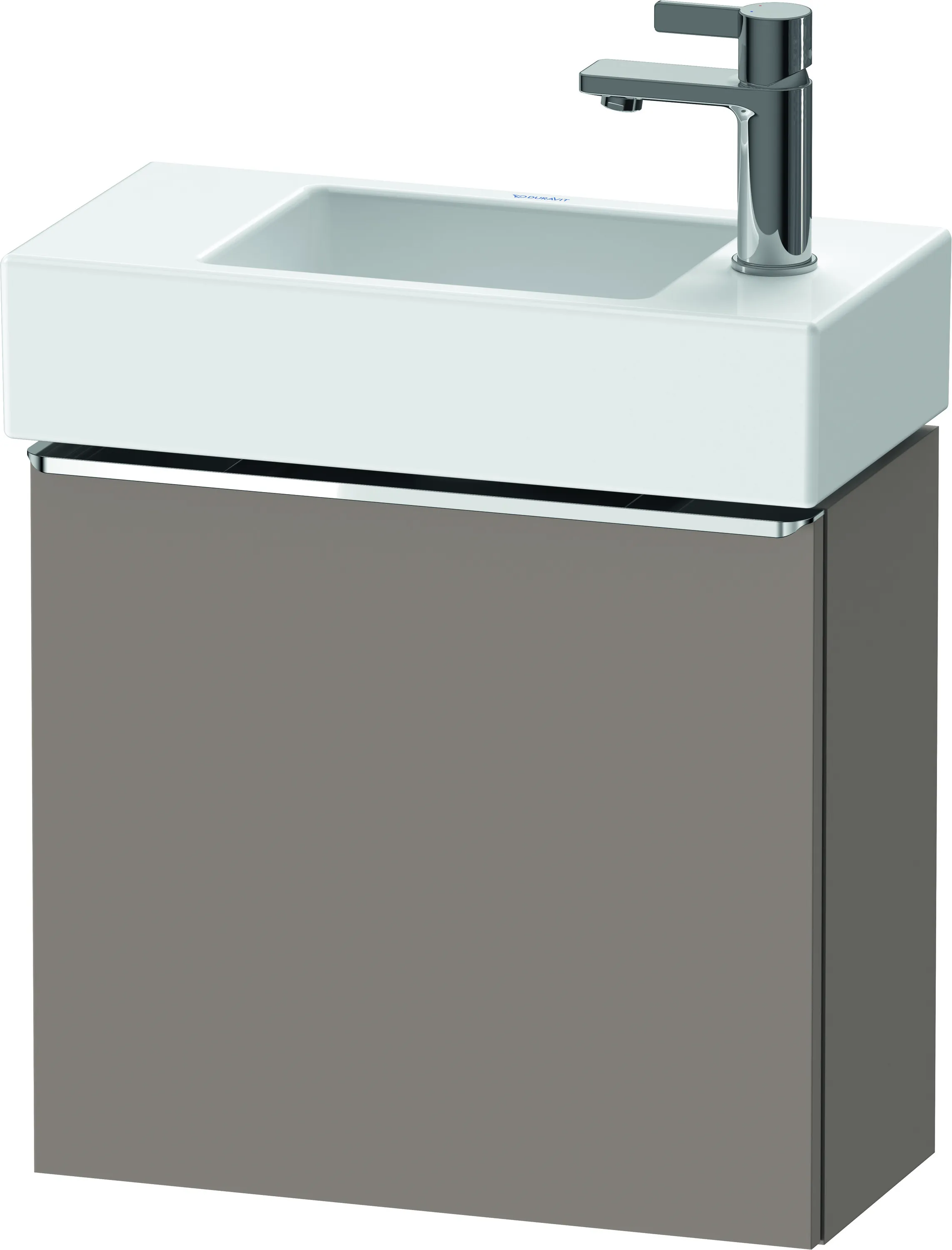 Duravit Waschtischunterschrank wandhängend „D-Neo“ 48,4 × 44 × 22,2 cm Basalt Matt Duravit Waschtischunterschrank wandhängend „D-Neo“ 48,4 × 44 × 22,2 cm Basalt Matt