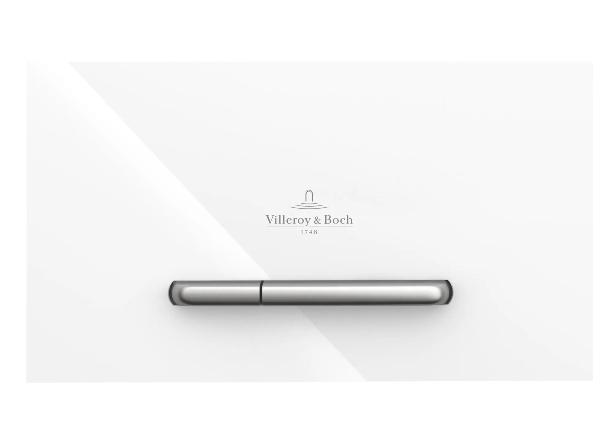 WC-Betätigungsplatte ViConnect Installationssysteme 922160, 125 x 77 x 259 mm, 2-Mengen-Spülung, Glass Glossy White WC-Betätigungsplatte ViConnect Installationssysteme 922160, 125 x 77 x 259 mm, 2-Mengen-Spülung, Glass Glossy White