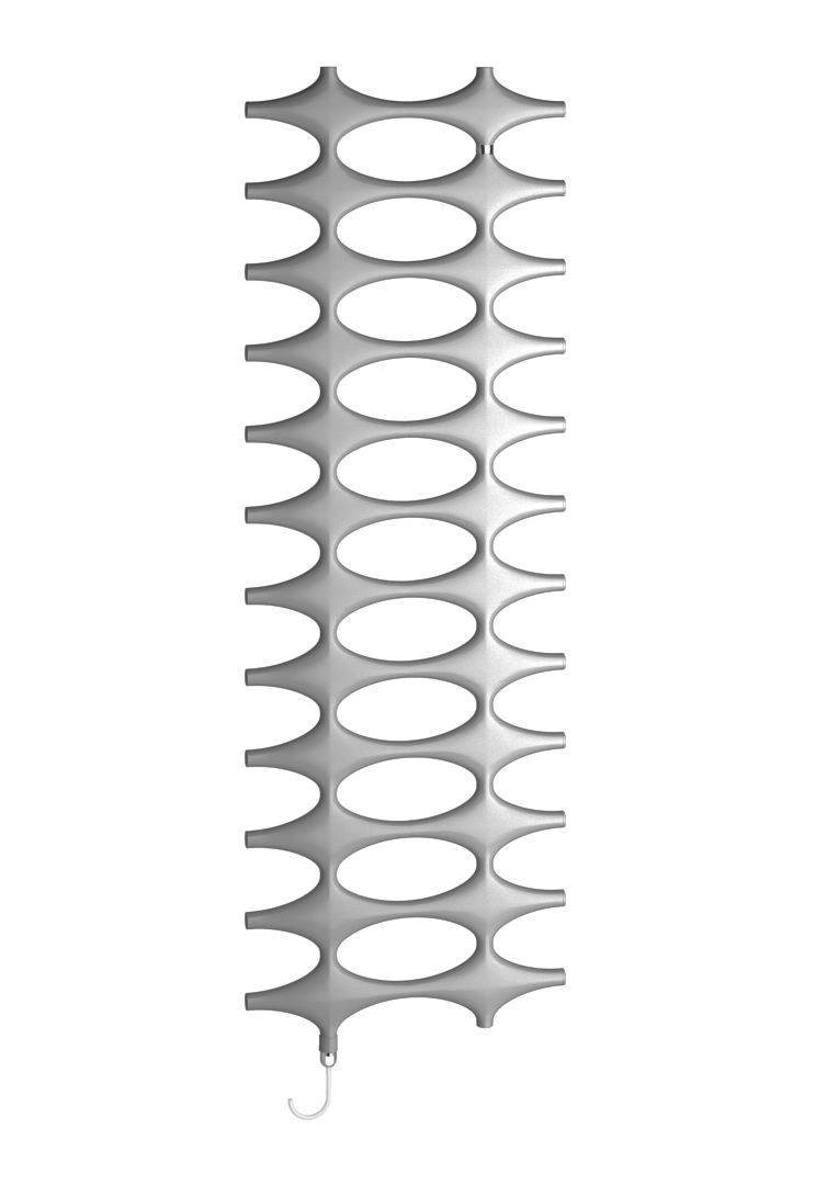 Kermi Design-Elektroheizkörper „Ideos®-E“ 50,8 × 115,1 cm in Weiß