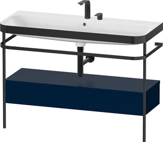 Duravit Waschtischunterschrank mit Metallkonsole „Happy D.2 Plus“ 117,5 × 85 × 49 cm Duravit Waschtischunterschrank mit Metallkonsole „Happy D.2 Plus“ 117,5 × 85 × 49 cm