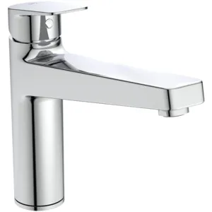 Küchenarmatur Ceraplan mit hohem Auslauf Ausladung 210mm Vorfenstermontage Chrom