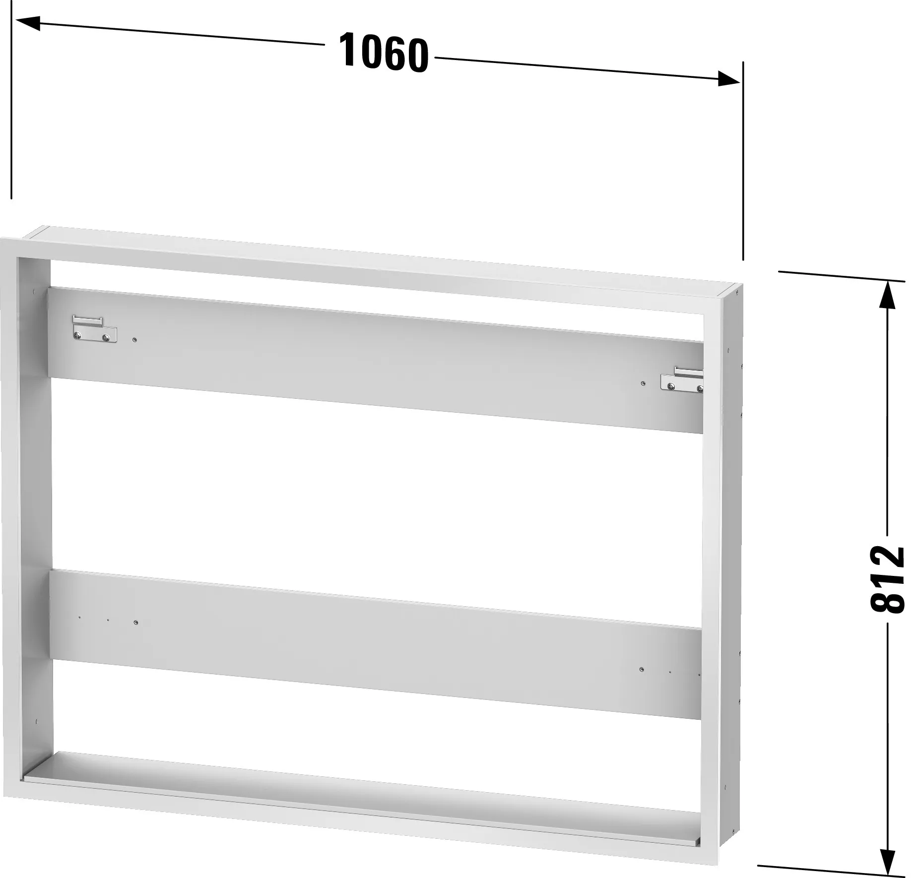 Duravit Installationsmaterial „Licht & Spiegel“