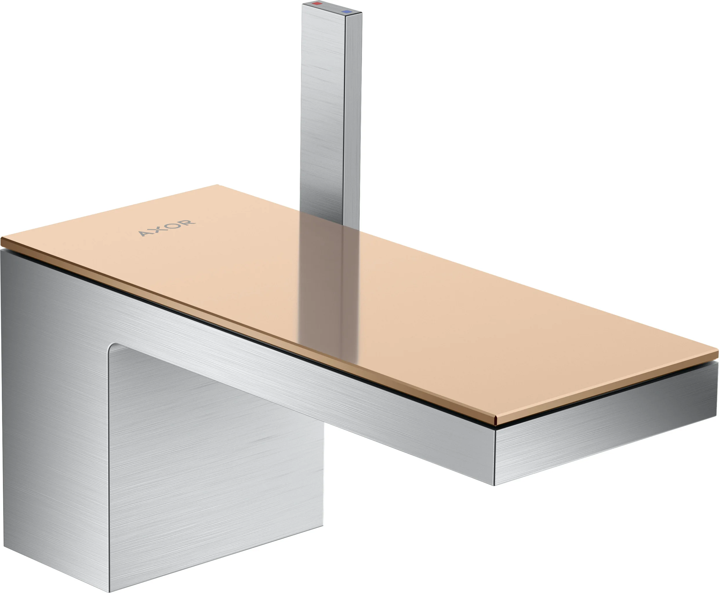 Hansgrohe AXOR MyEdition Platte 200 mm Metall Polished Red Gold abnehmbar