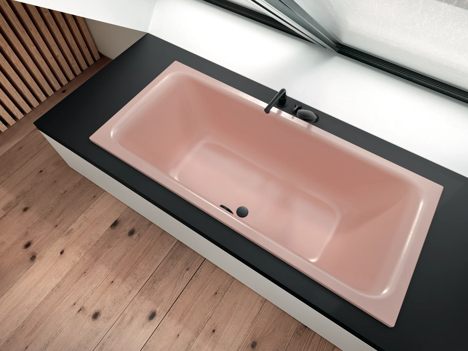 Bette Badewanne „BetteSelect Duo“ rechteck 170 × 75 cm in Manhattan, mit Überlauf Bette Badewanne „BetteSelect Duo“ rechteck 170 × 75 cm in Manhattan, mit Überlauf