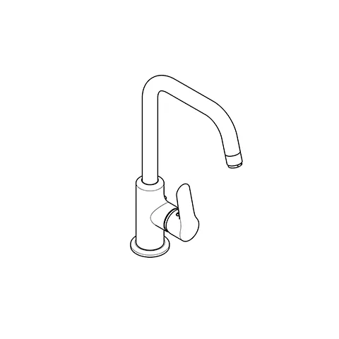 Kludi OBJEKTA Waschtisch-EHM DN 10 chrom