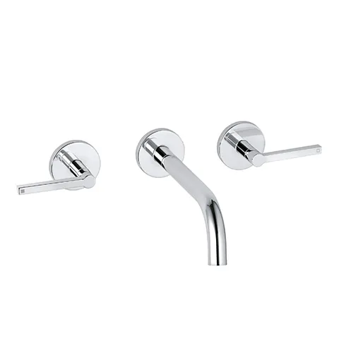 NOVA FONTE 3LochWaschtisch PURISTIC UPWandmontage 180 mm chrom NOVA FONTE 3LochWaschtisch PURISTIC UPWandmontage 180 mm chrom