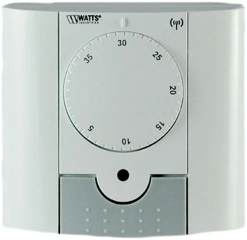 Funk Raumthermostat Economy, analog mit Ein-, Aus-Schalter, IP30 Funk Raumthermostat Economy, analog mit Ein-, Aus-Schalter, IP30