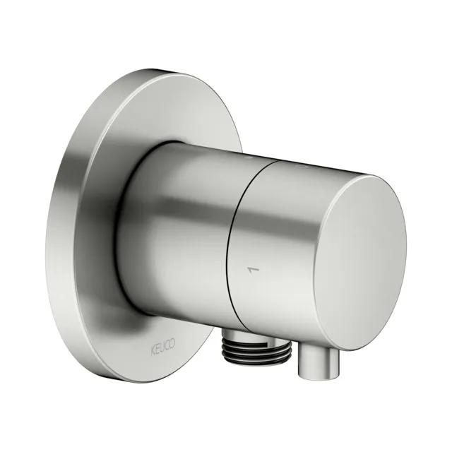 KEUCO IXMO Ab- und Umstellventil Unterputz für 2 Verbraucher mit Schlauchanschluss IXMO Comfort, rund Edelstahl-finish KEUCO IXMO Ab- und Umstellventil Unterputz für 2 Verbraucher mit Schlauchanschluss IXMO Comfort, rund Edelstahl-finish