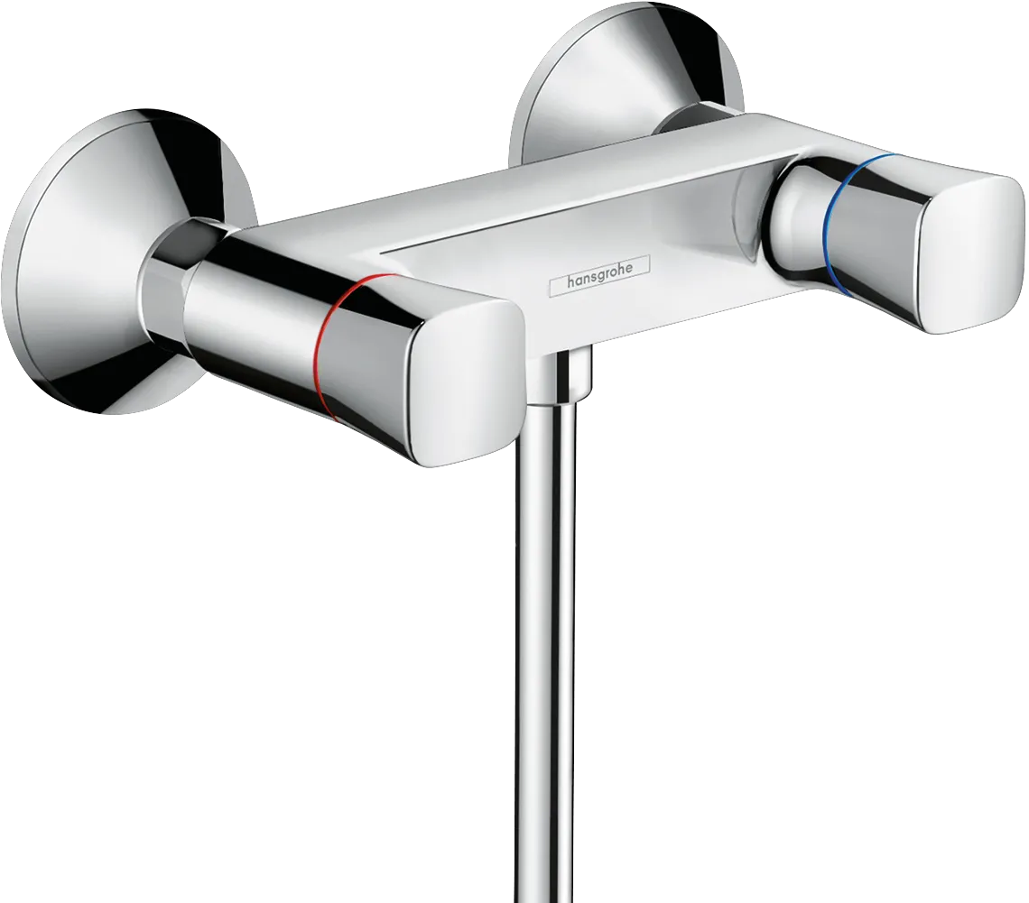Hansgrohe Logis 2-Griff Brausemischer Aufputz, Chrom Hansgrohe Logis 2-Griff Brausemischer Aufputz, Chrom