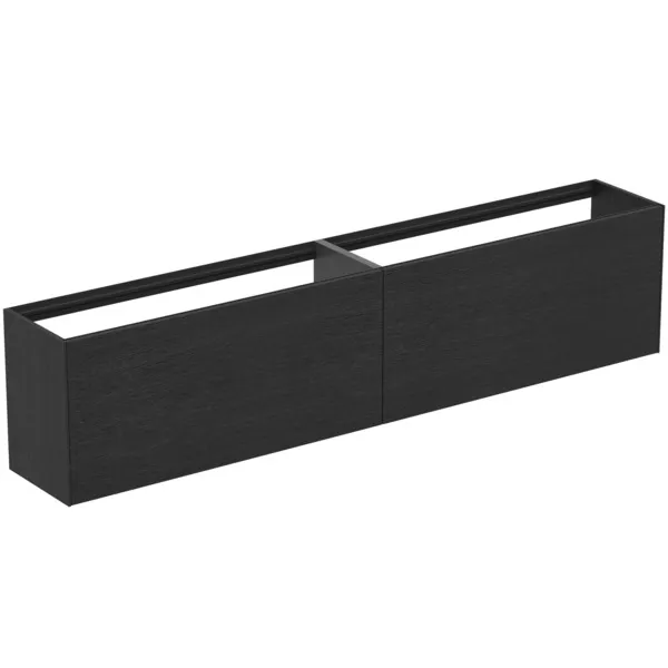Ideal Standard Waschtischunterschrank Conca, 2 Auszüge, Eiche geflammt