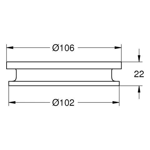 Fön-Einsatz Allure 40964_1, Kunststoff, für Halter 40 963 001, schwarz Fön-Einsatz Allure 40964_1, Kunststoff, für Halter 40 963 001, schwarz