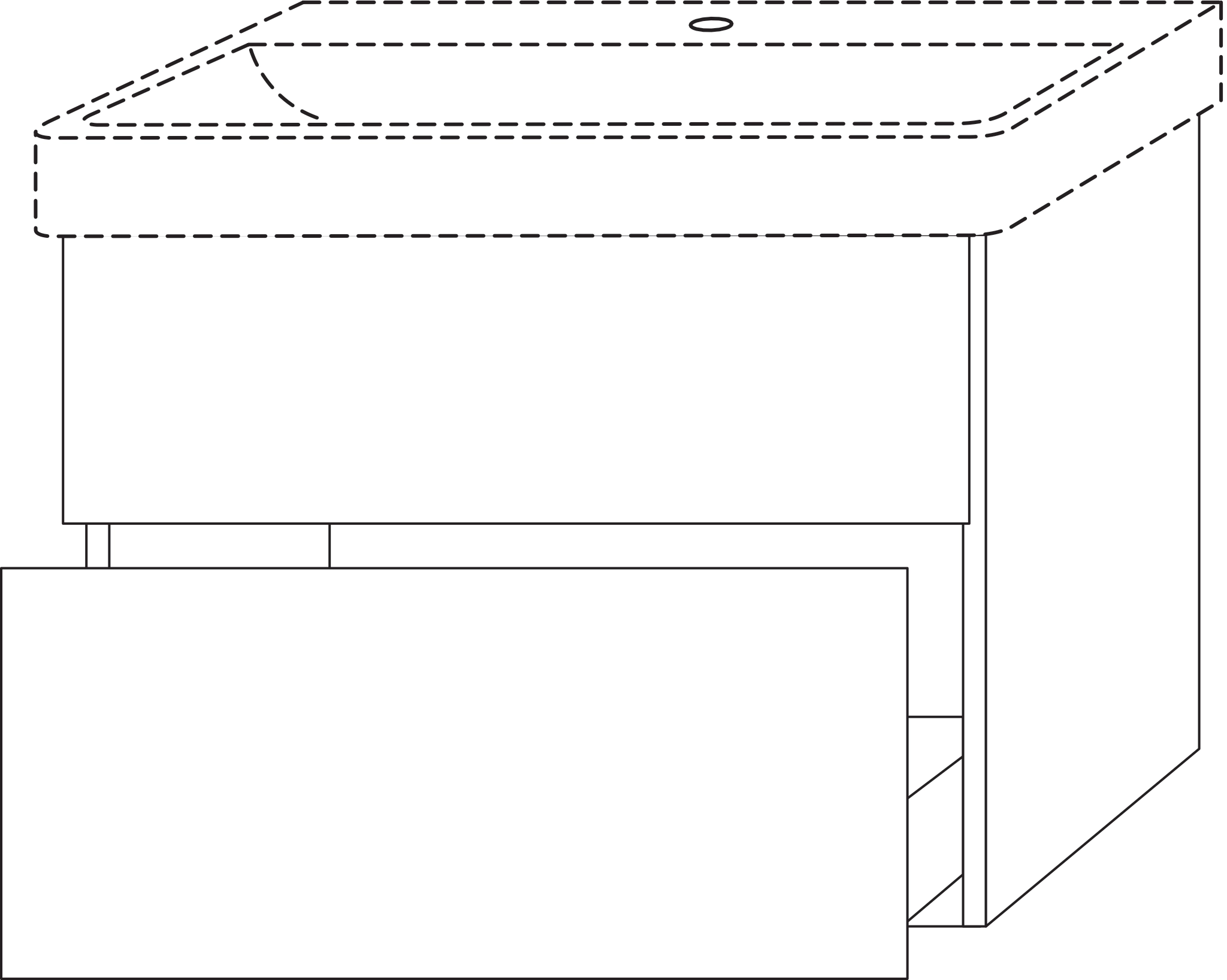 Sanipa Waschtischunterschrank „3way“ passend zu Keramik-Waschtische Collaro von Villeroy & Boch 750 × 588 × 447 mm in Sandgrau (matt) Sanipa Waschtischunterschrank „3way“ passend zu Keramik-Waschtische Collaro von Villeroy & Boch 750 × 588 × 447 mm in Sandgrau (matt)