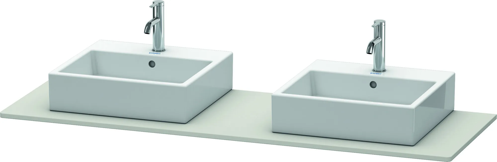 Duravit Konsole „XSquare“ in Betongrau Matt