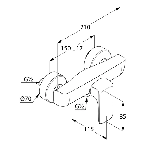 AMEO BrauseEHM chrom AMEO BrauseEHM chrom