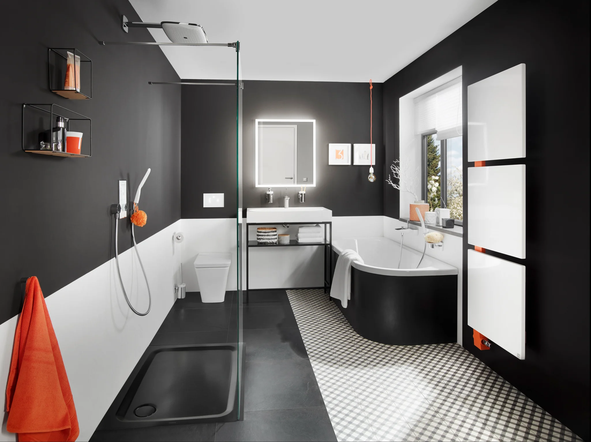 Kaldewei CENTRO DUO 1 RECHTS Badewanne, oval, 1700x750 mm, 460 mm Tiefe, bahamabeige, Perl-Effekt, mit Griffloch, Antislip