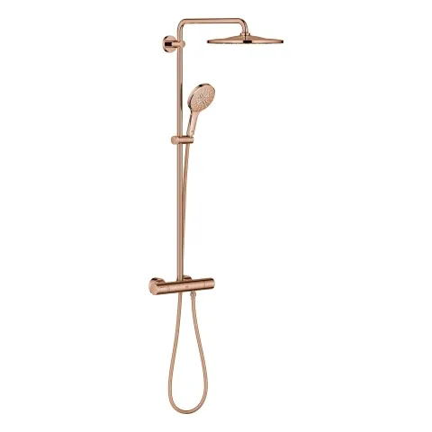 Duschsystem Rainshower SmartActive 310 26836, mit Thermostatbatterie, Wandmontage, 450mm Duscharm, Kopfbrause Rainshower Mono 310, Handbrause Rainshower SmartActive 130, hard graphite Duschsystem Rainshower SmartActive 310 26836, mit Thermostatbatterie, Wandmontage, 450mm Duscharm, Kopfbrause Rainshower Mono 310, Handbrause Rainshower SmartActive 130, hard graphite