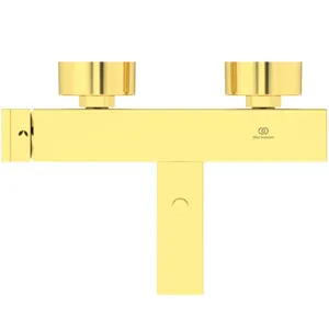 Badearmatur Aufputz Extra Ausladung 210mm Brushed Gold Badearmatur Aufputz Extra Ausladung 210mm Brushed Gold