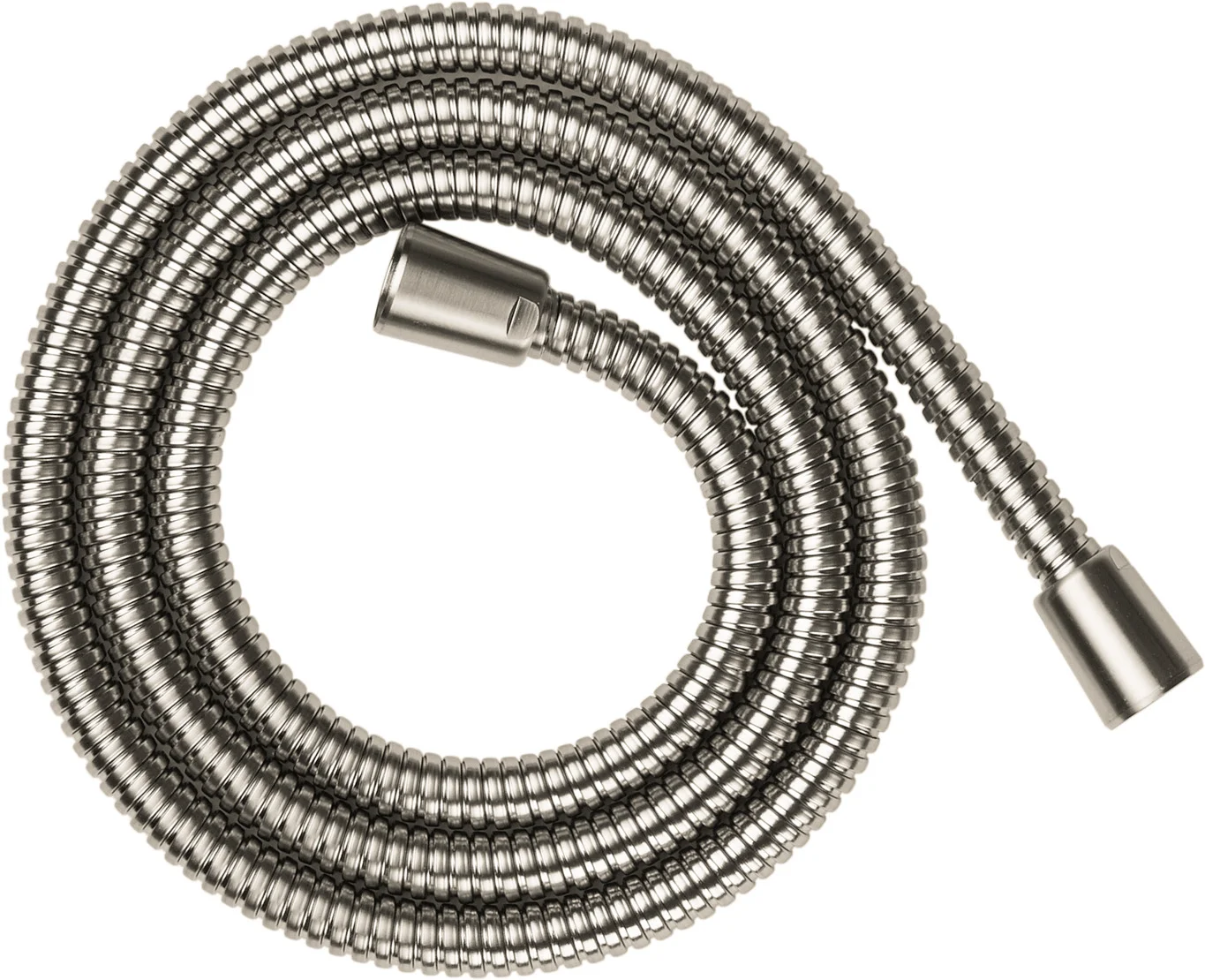 Hansgrohe AXOR ShowerSolutions Metallbrauseschlauch Chrom, 1,60 m, beidseitig mit Drehwirbel und konischer Mutter
