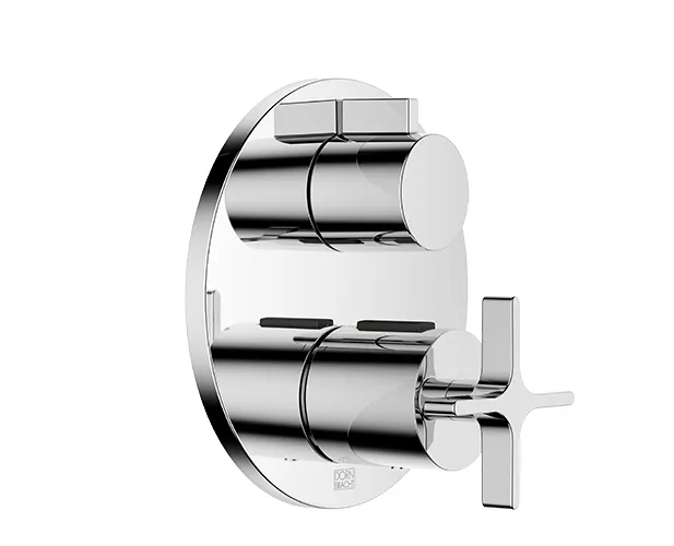 Dornbracht VAIA UP-Thermostat mit Einweg-Mengenregulierung - Chrom Dornbracht VAIA UP-Thermostat mit Einweg-Mengenregulierung - Chrom