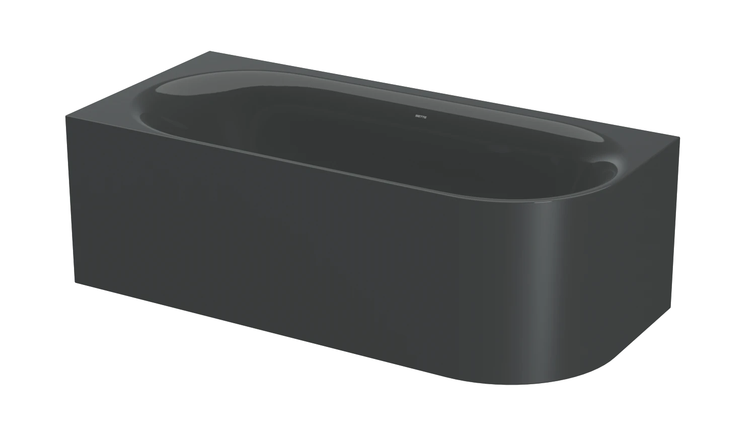 Bette oval Badewanne „BetteLux Oval IV Silhouette“ 175 × 80 cm in Schwarz Bette oval Badewanne „BetteLux Oval IV Silhouette“ 175 × 80 cm in Schwarz