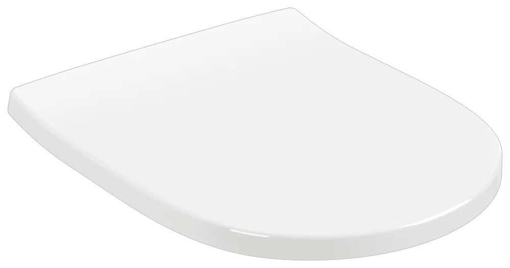 WC-Sitz SlimSeat O.novo 8M82S1, 364 x 443 x 51 mm, Oval, mit Absenkautomatik (SoftClosing), mit abnehmbaren Sitz (QuickRelease), Weiß Alpin