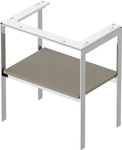 Duravit Konsole „White Tulip“ in Steingrau Seidenmatt Duravit Konsole „White Tulip“ in Steingrau Seidenmatt