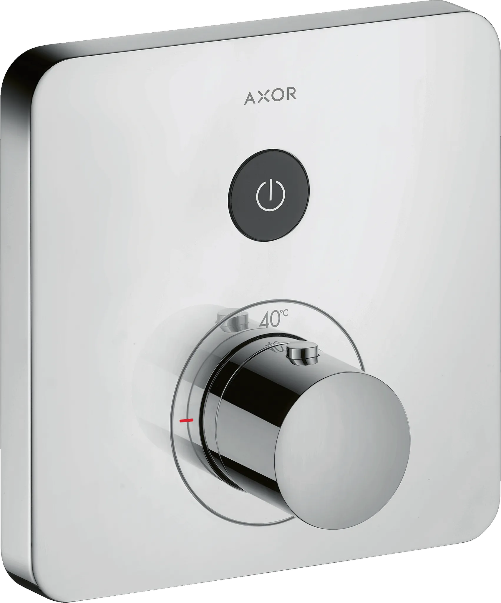 Hansgrohe AXOR ShowerSelect Thermostat Unterputz softsquare 1 Verbraucher Chrom Hansgrohe AXOR ShowerSelect Thermostat Unterputz softsquare 1 Verbraucher Chrom