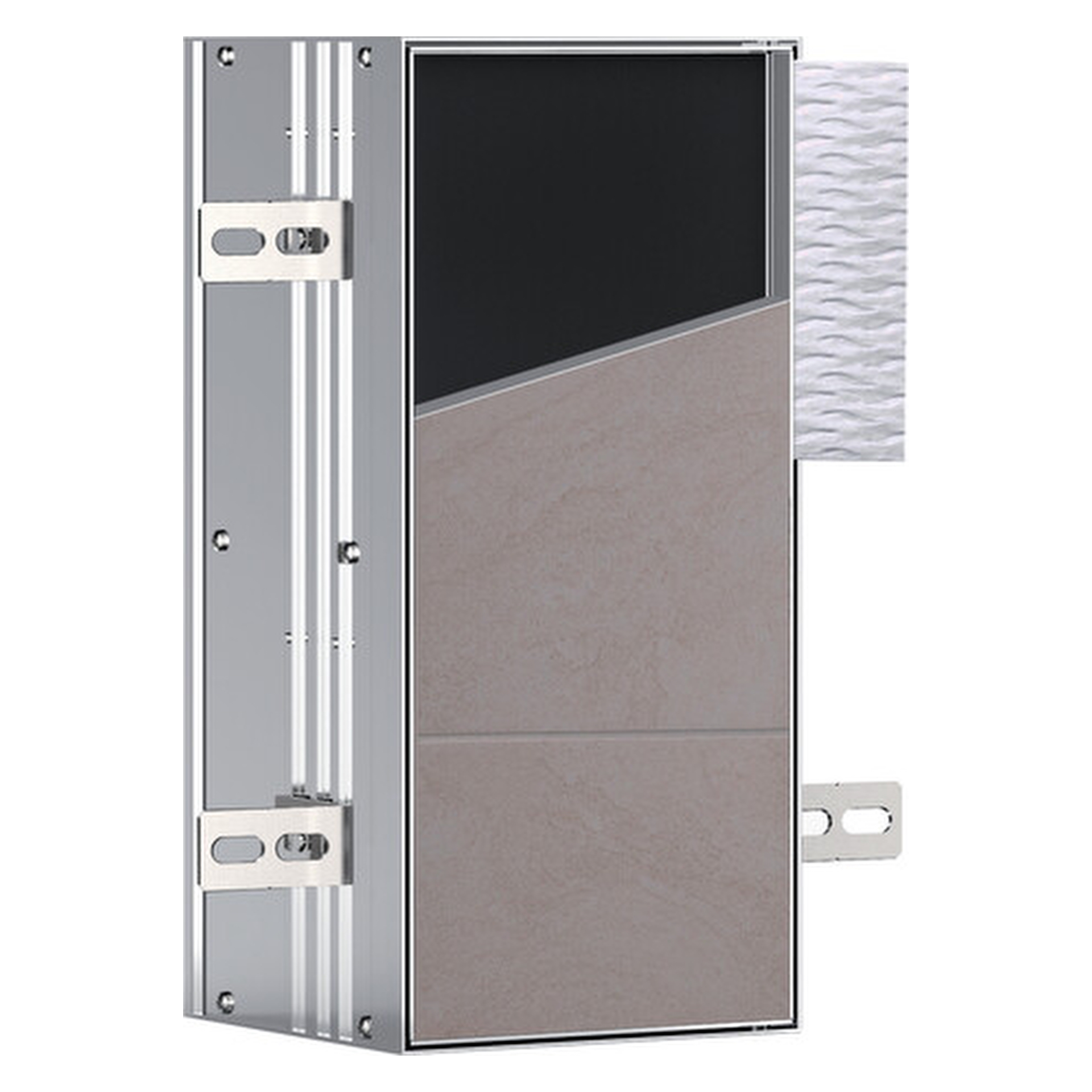 emco WC-Modul „asis module plus“, Anschlag links 15,4 × 33,2 × 15 cm