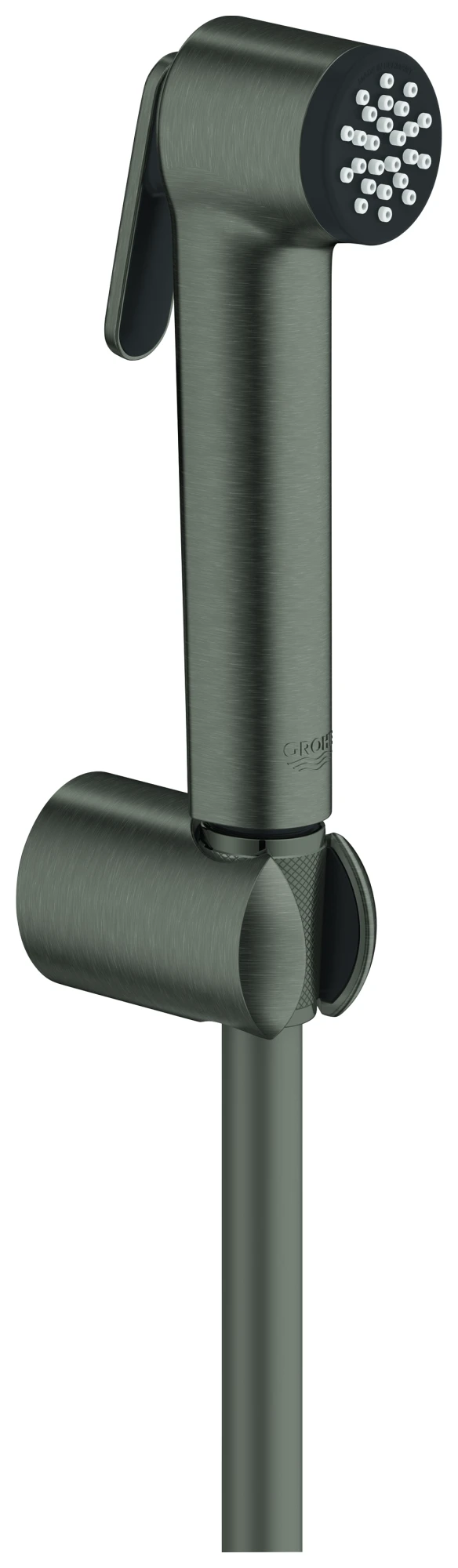 Wandhalterset Tempesta-F Trigger Spray 30 27513_1, 1 Strahlart, Handbrause mit Betätigungstaste, Handbrausehalter, Brauseschlauch 1.250 mm, chrom