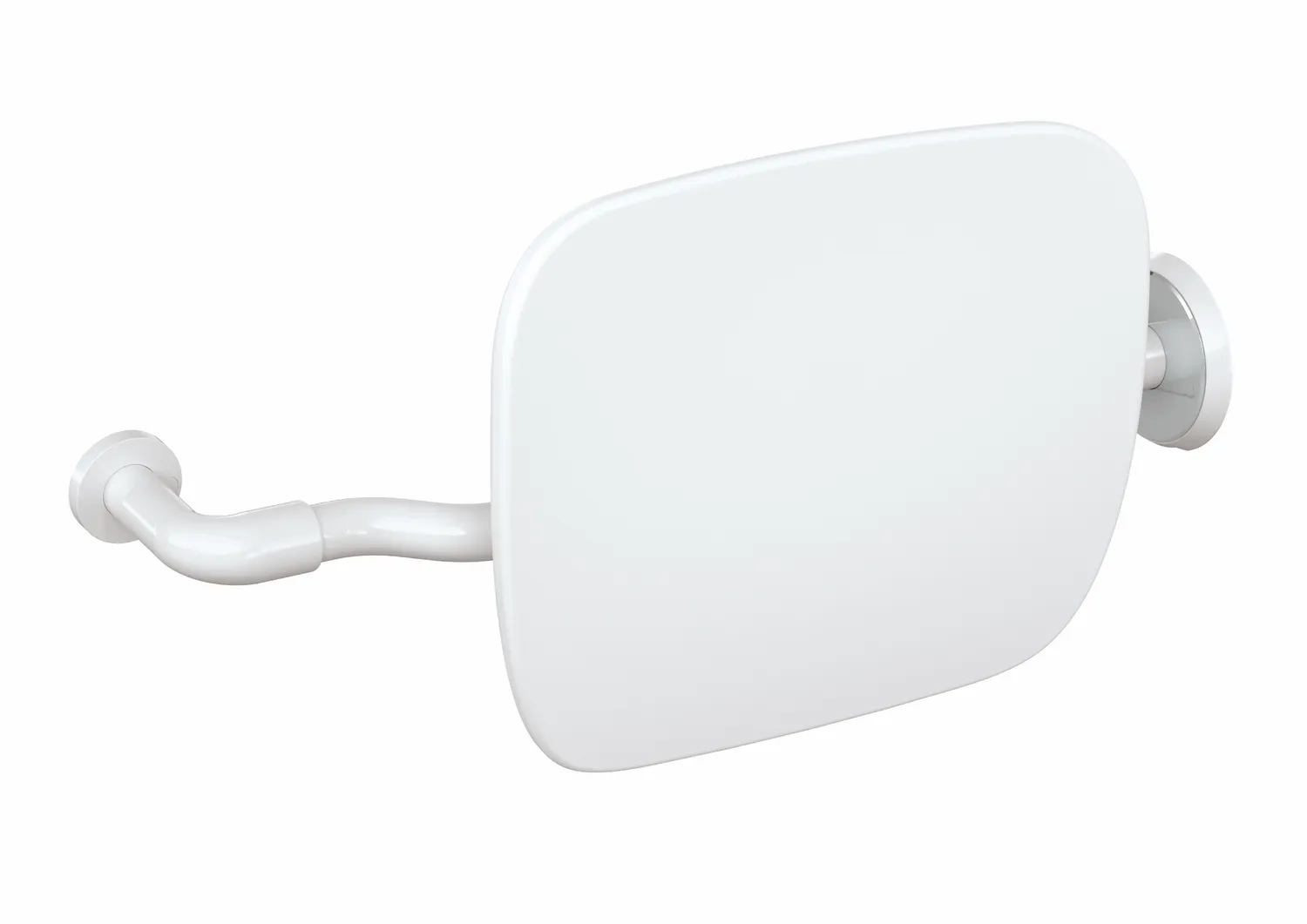 Rückenstütze LifeSystem, re Wand li SK-Griff weiß hochgl.- weiß matt Rückenstütze LifeSystem, re Wand li SK-Griff weiß hochgl.- weiß matt