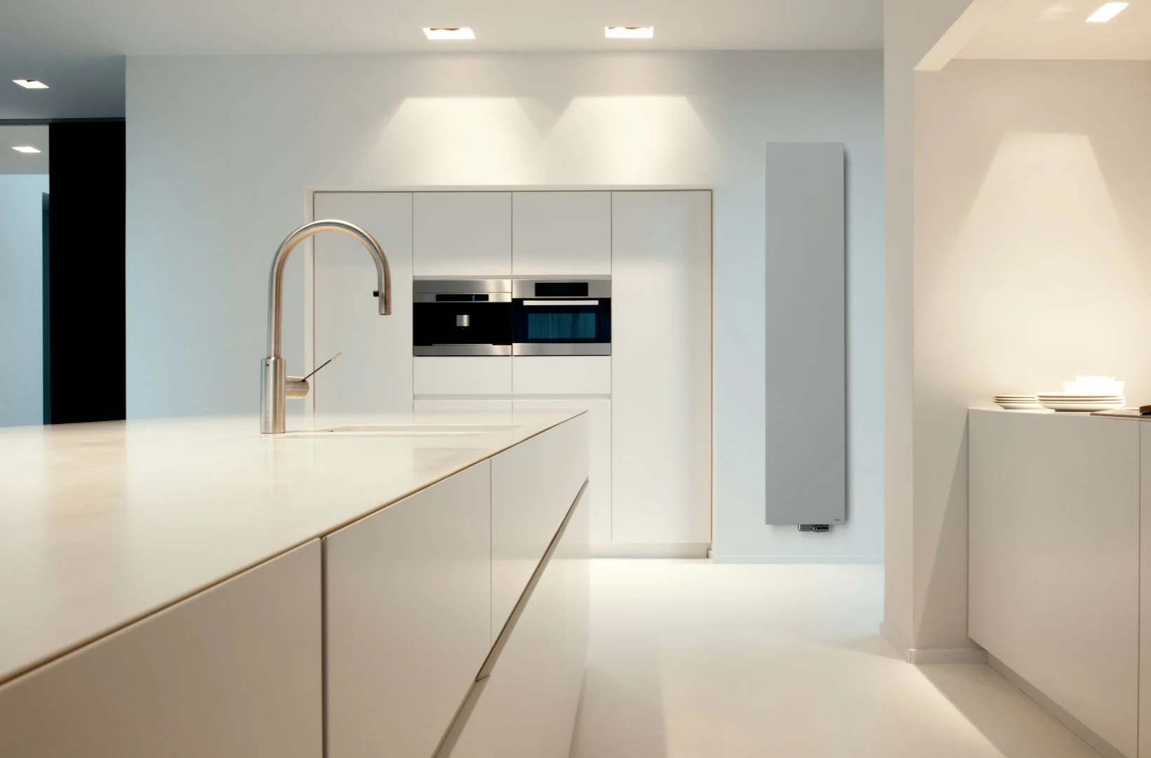 Kermi Design-Heizkörper 2-lagig „Niva®“ T21 42 × 122 cm in Weiß (RAL 9016)