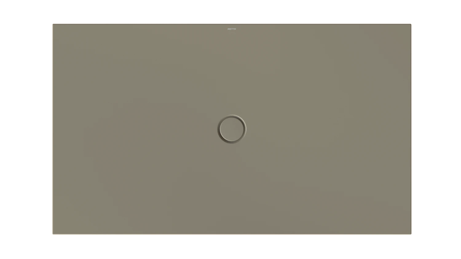 Bette rechteck Duschwanne „BetteFloor“ 1700 × 1000 mm mit BetteAntirutsch Pro, ohne Oberflächenveredelung, ohne Wannenträger, in Graphite